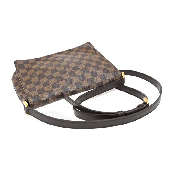LOUIS VUITTON Musette Tango Long Shoulder Bag Damier Ebene Brown N51301 77FC159 - Picture 5 of 14